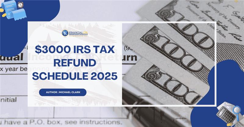 $3000 IRS Tax Refund Schedule 2025?