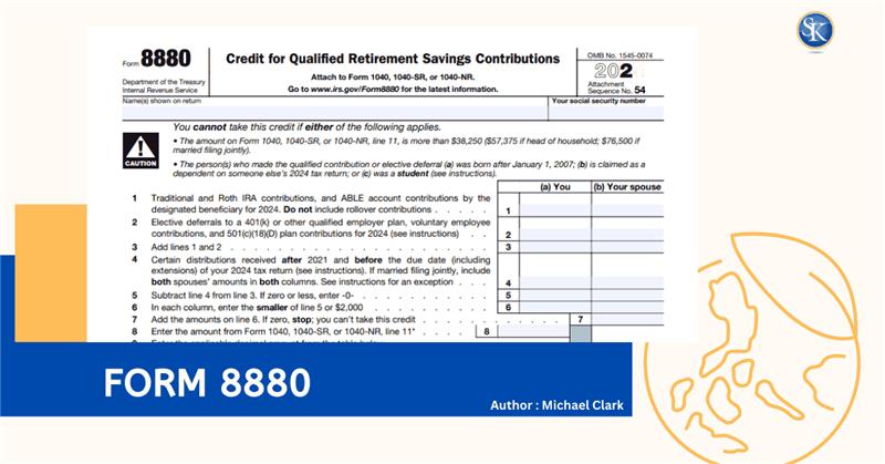 What Is the IRS Form 8880? How to Fill Out Form 8880