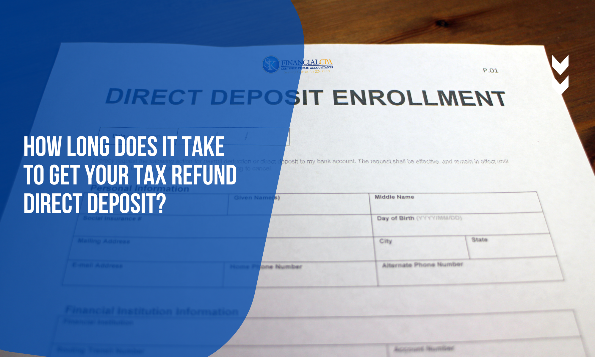 How long does it take to get your tax refund direct deposit?